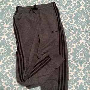 Gray adidas sweatpants joggers